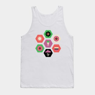 Bloom Garden - Hexagon Tile Tank Top